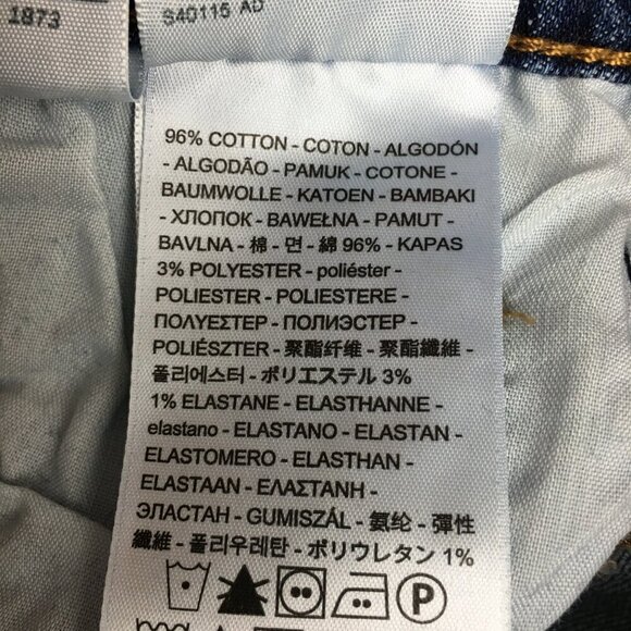 Levi's 501s Women's Jeans Skinny Leg Button Fly Levi's Premium Original Fit 25 - Picture 10 of 11